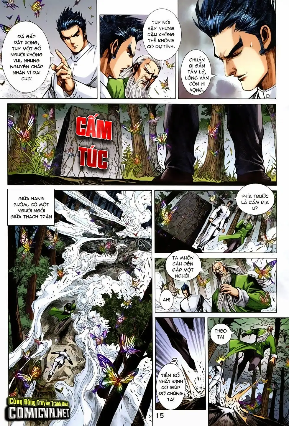 Truyện Tranh Tân Tác Long Hổ Môn trang 4