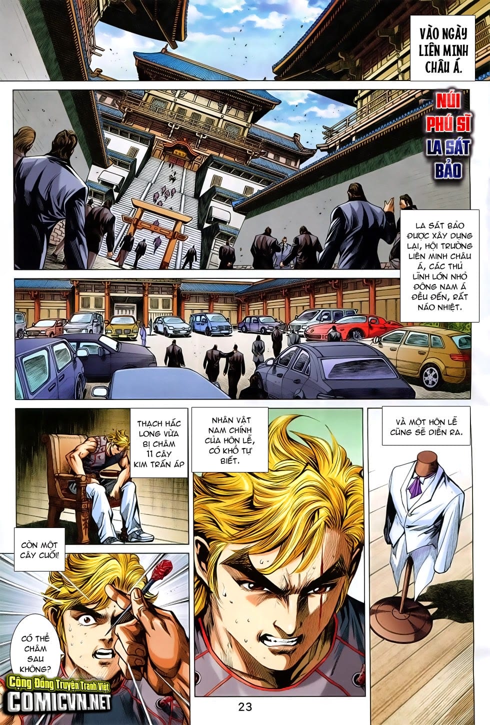 Truyện Tranh Tân Tác Long Hổ Môn trang 4