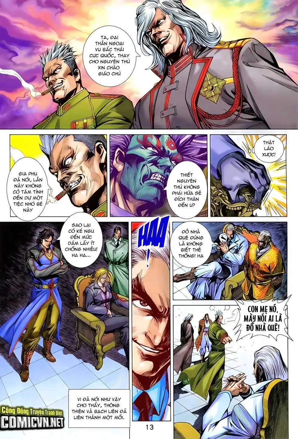 Truyện Tranh Tân Tác Long Hổ Môn trang 4