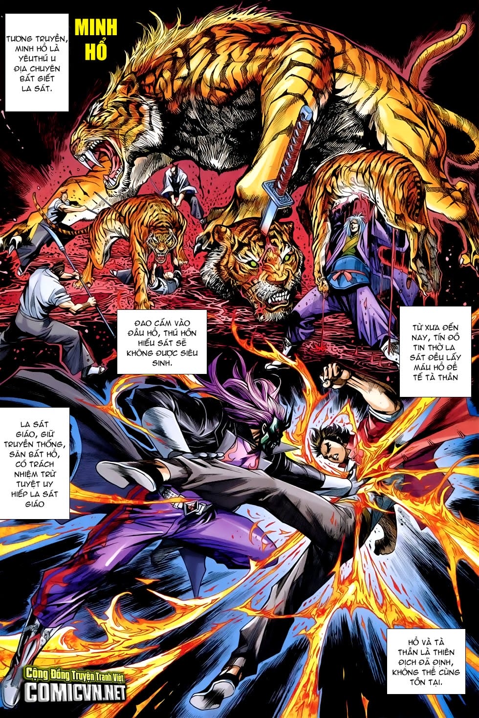 Truyện Tranh Tân Tác Long Hổ Môn trang 4