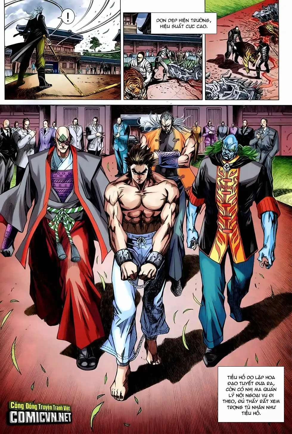 Truyện Tranh Tân Tác Long Hổ Môn trang 4