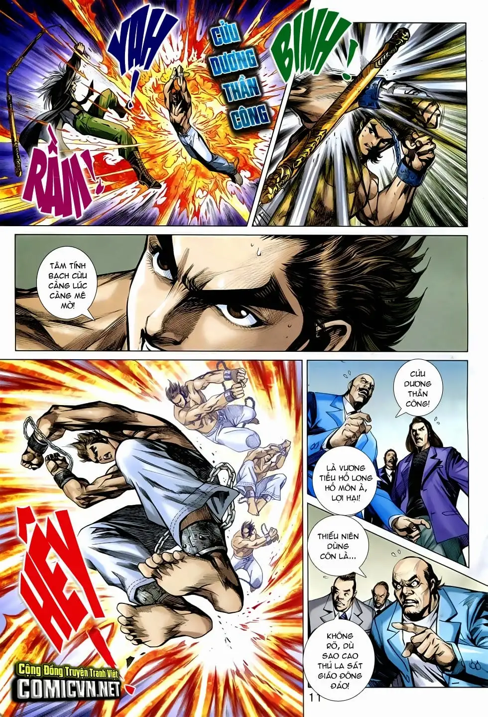 Truyện Tranh Tân Tác Long Hổ Môn trang 4