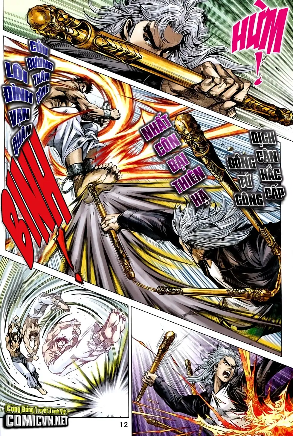 Truyện Tranh Tân Tác Long Hổ Môn trang 4