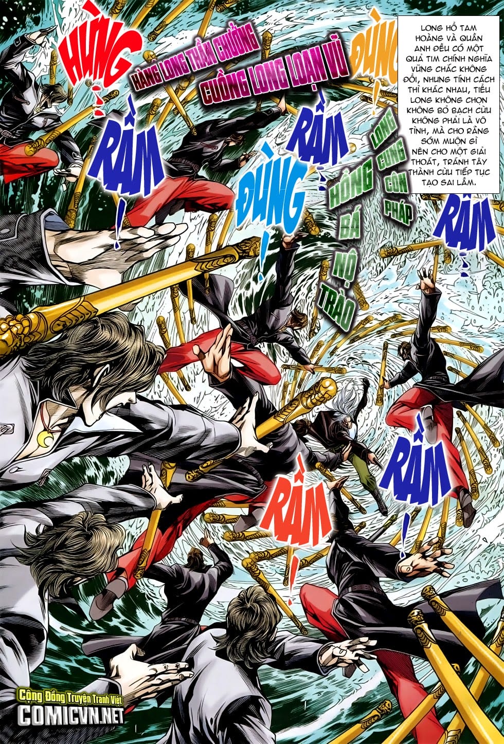 Truyện Tranh Tân Tác Long Hổ Môn trang 4