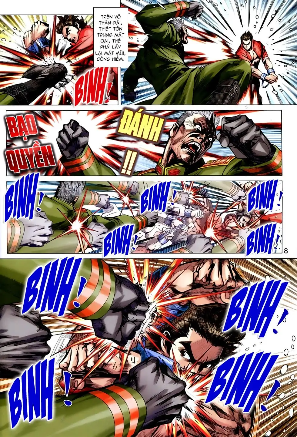 Truyện Tranh Tân Tác Long Hổ Môn trang 4