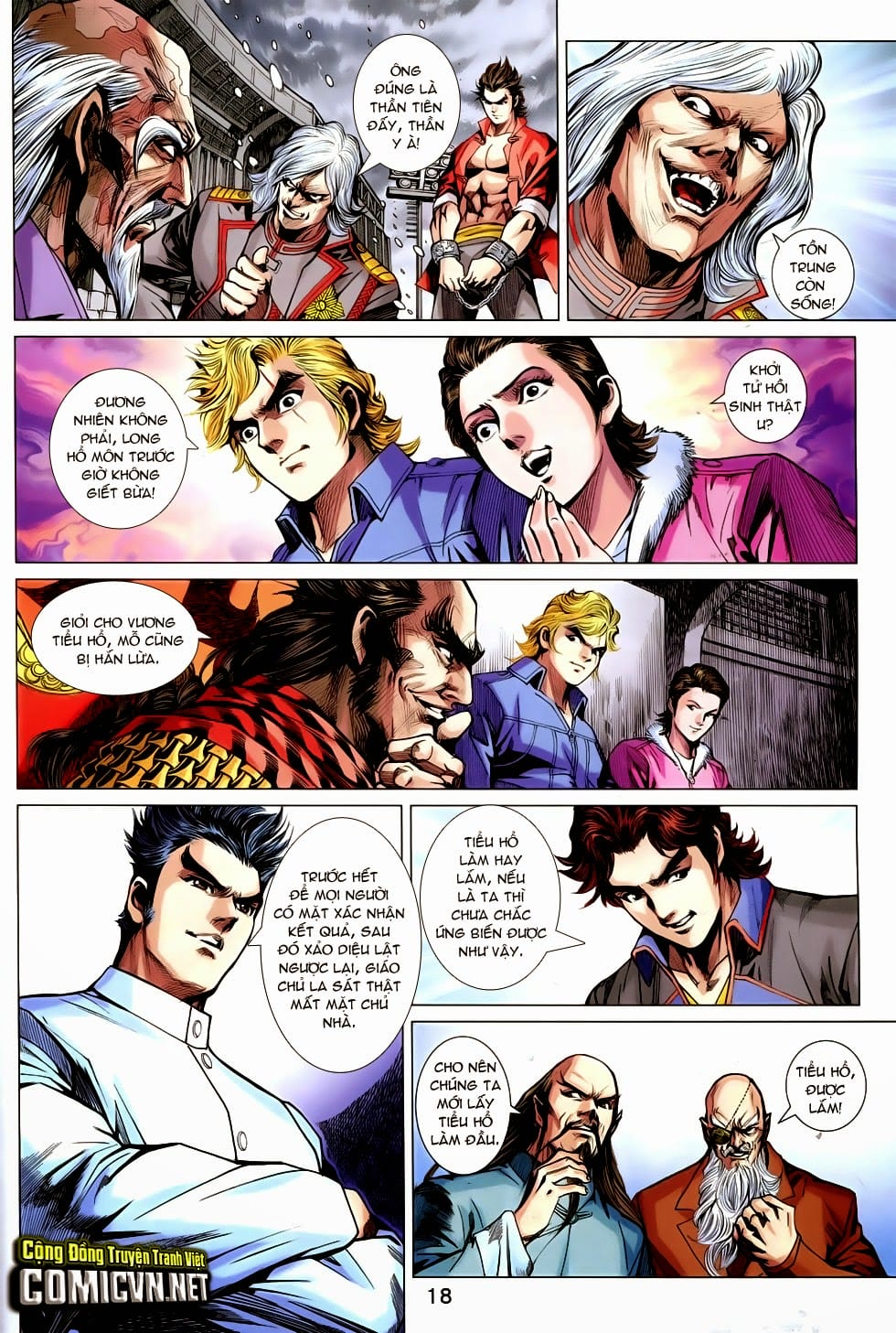 Truyện Tranh Tân Tác Long Hổ Môn trang 4