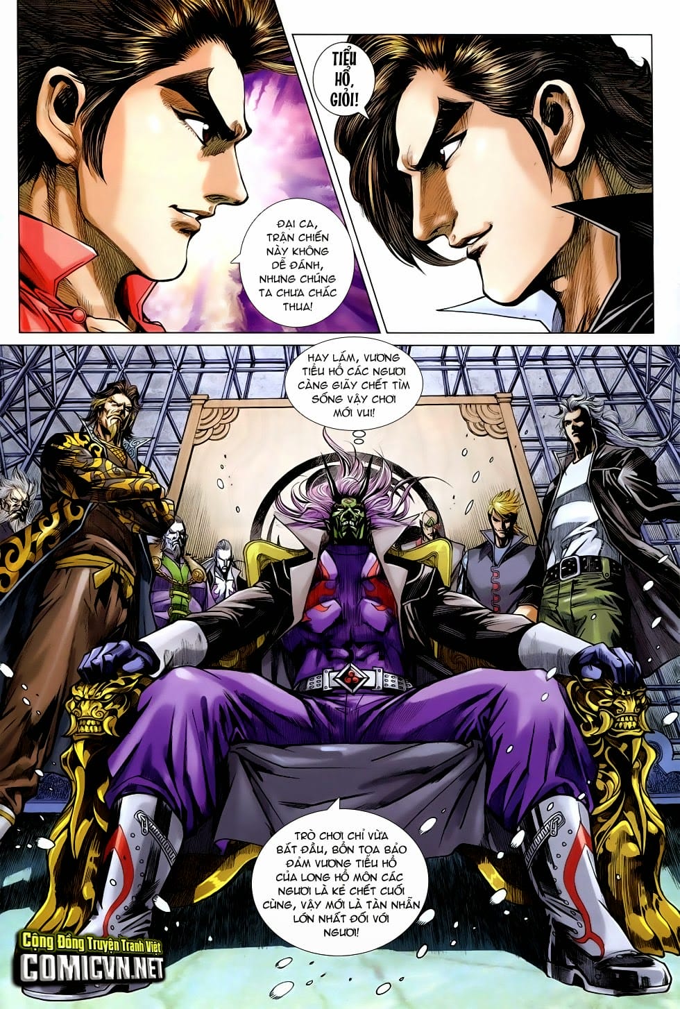 Truyện Tranh Tân Tác Long Hổ Môn trang 4