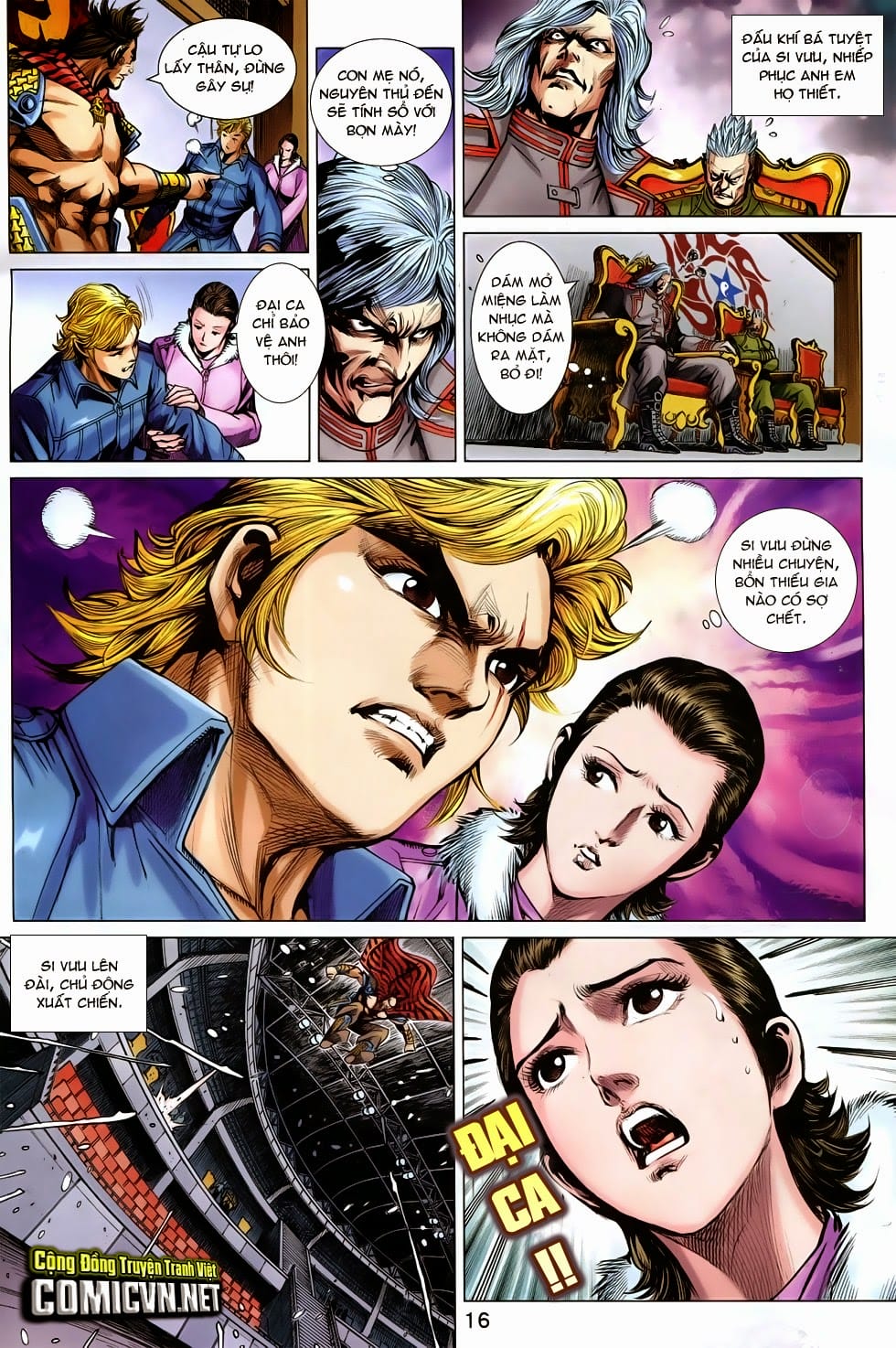 Truyện Tranh Tân Tác Long Hổ Môn trang 4