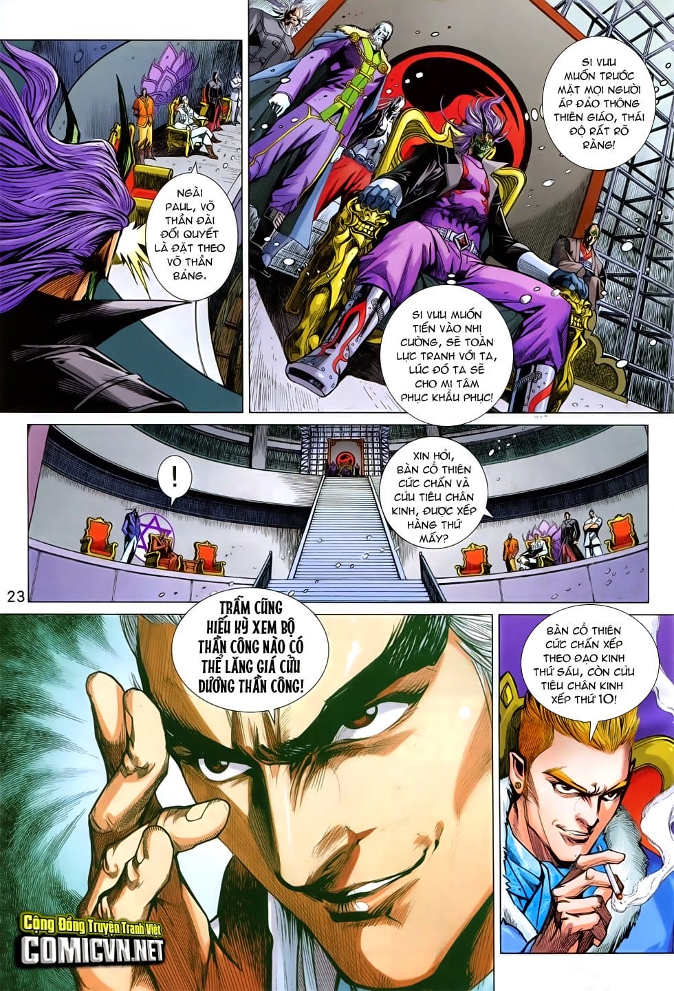 Truyện Tranh Tân Tác Long Hổ Môn trang 4