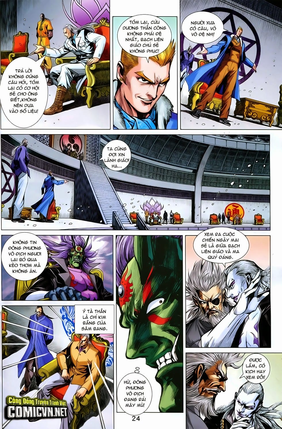 Truyện Tranh Tân Tác Long Hổ Môn trang 4