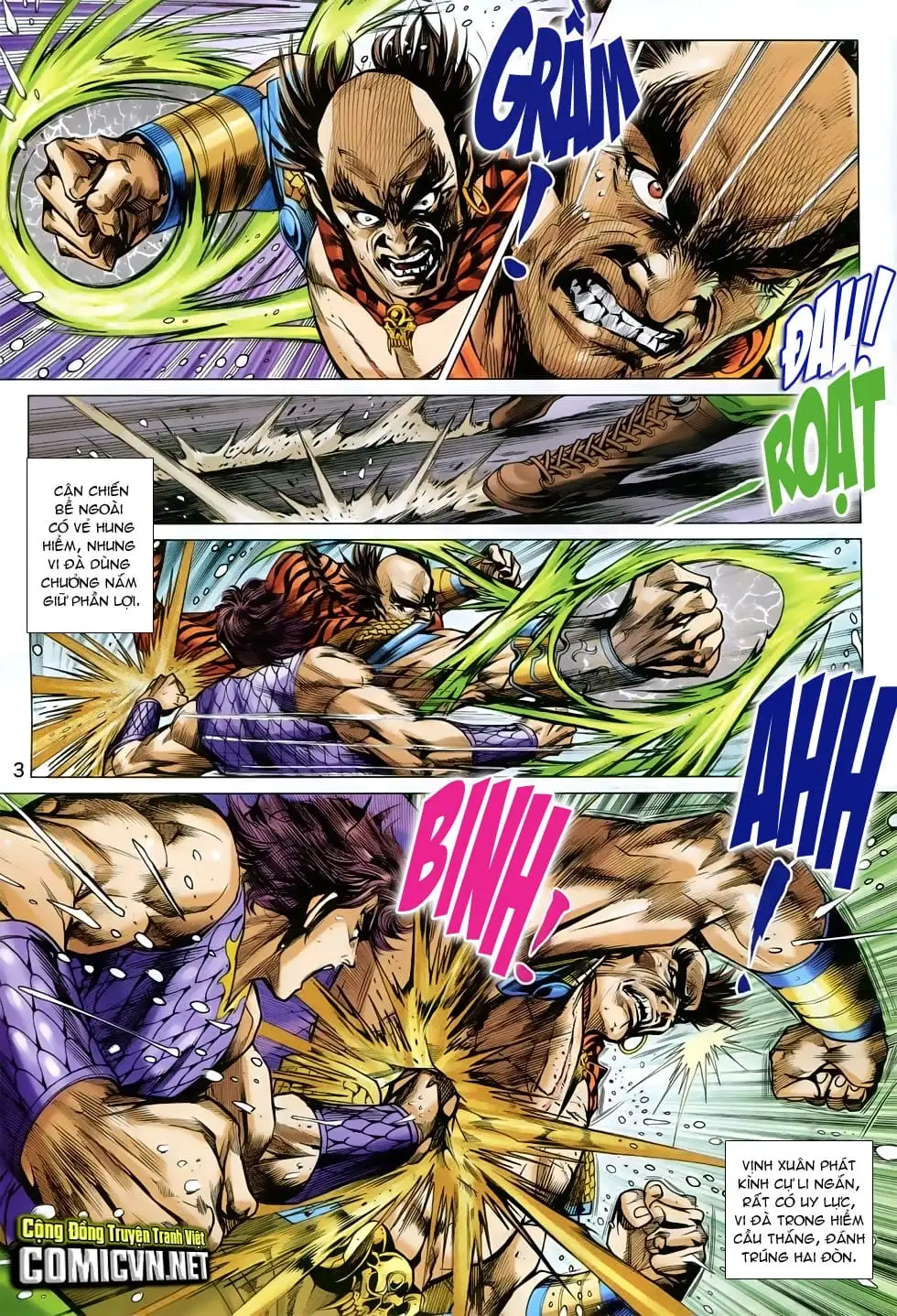 Truyện Tranh Tân Tác Long Hổ Môn trang 4