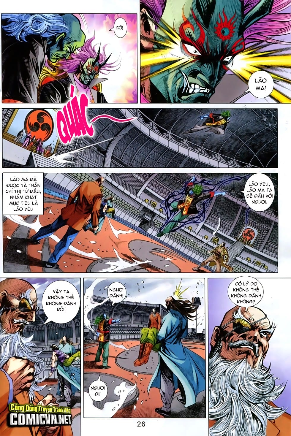 Truyện Tranh Tân Tác Long Hổ Môn trang 4