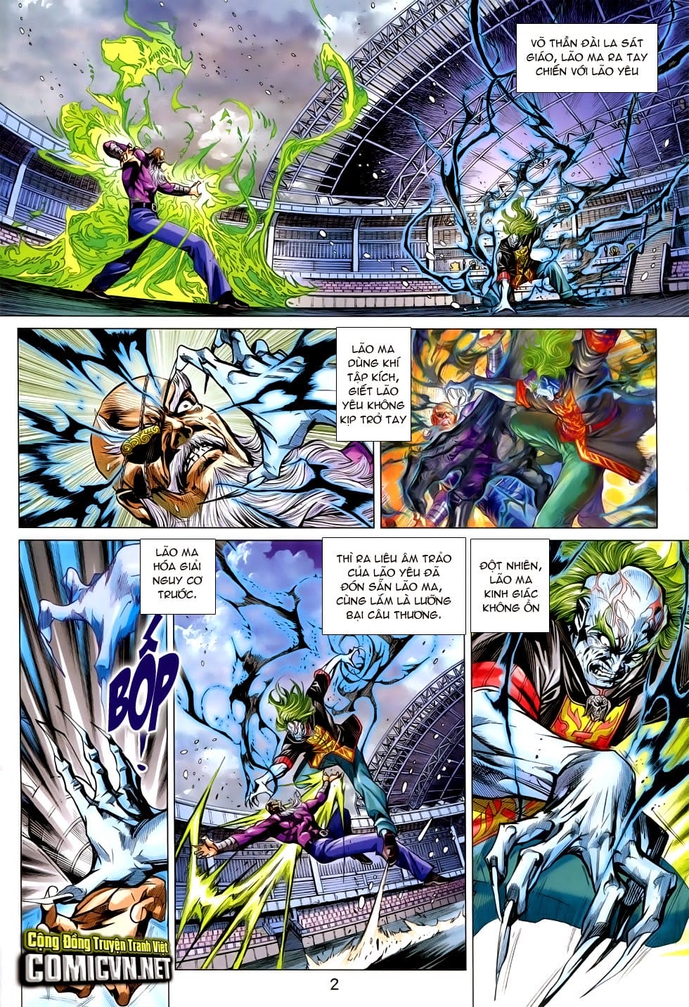 Truyện Tranh Tân Tác Long Hổ Môn trang 4