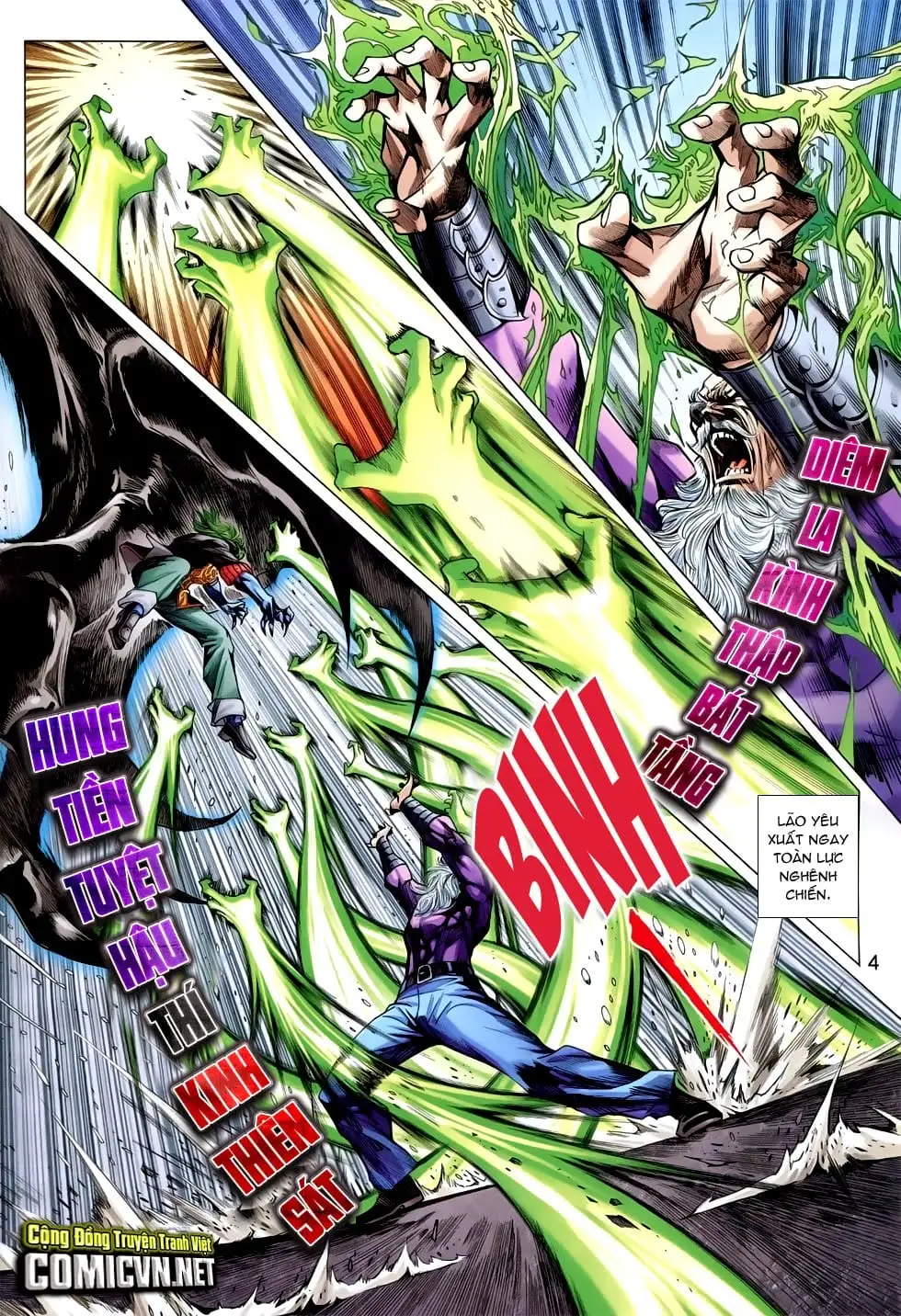 Truyện Tranh Tân Tác Long Hổ Môn trang 4