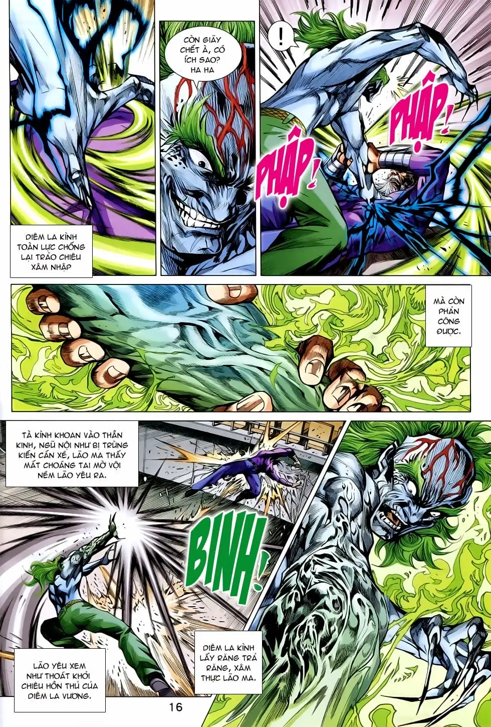 Truyện Tranh Tân Tác Long Hổ Môn trang 4