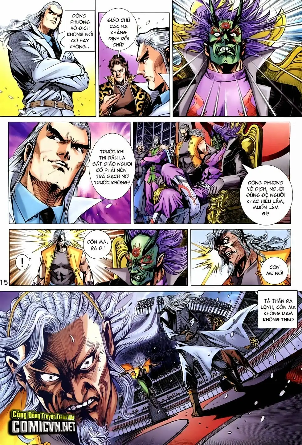 Truyện Tranh Tân Tác Long Hổ Môn trang 4