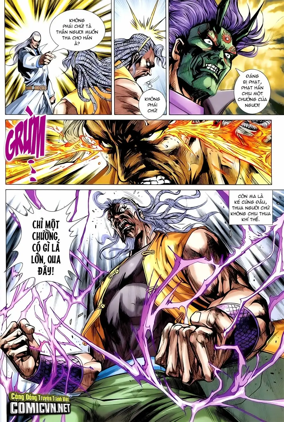 Truyện Tranh Tân Tác Long Hổ Môn trang 4