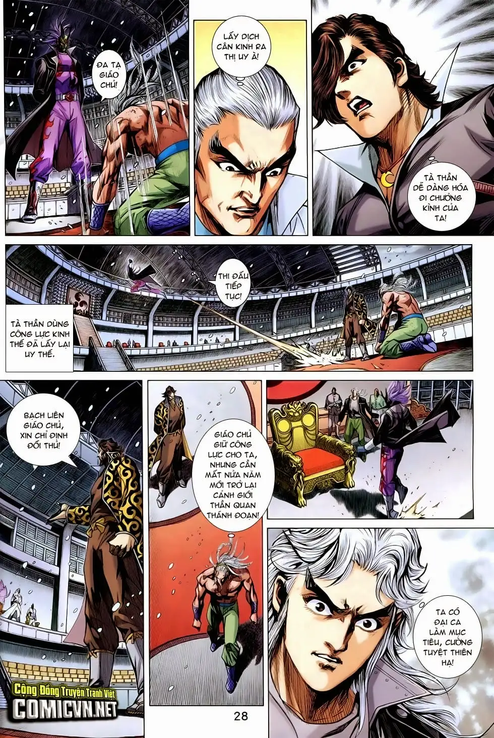 Truyện Tranh Tân Tác Long Hổ Môn trang 4