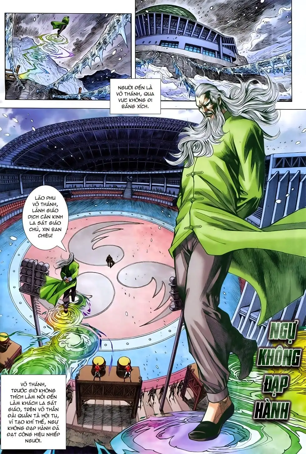 Truyện Tranh Tân Tác Long Hổ Môn trang 4