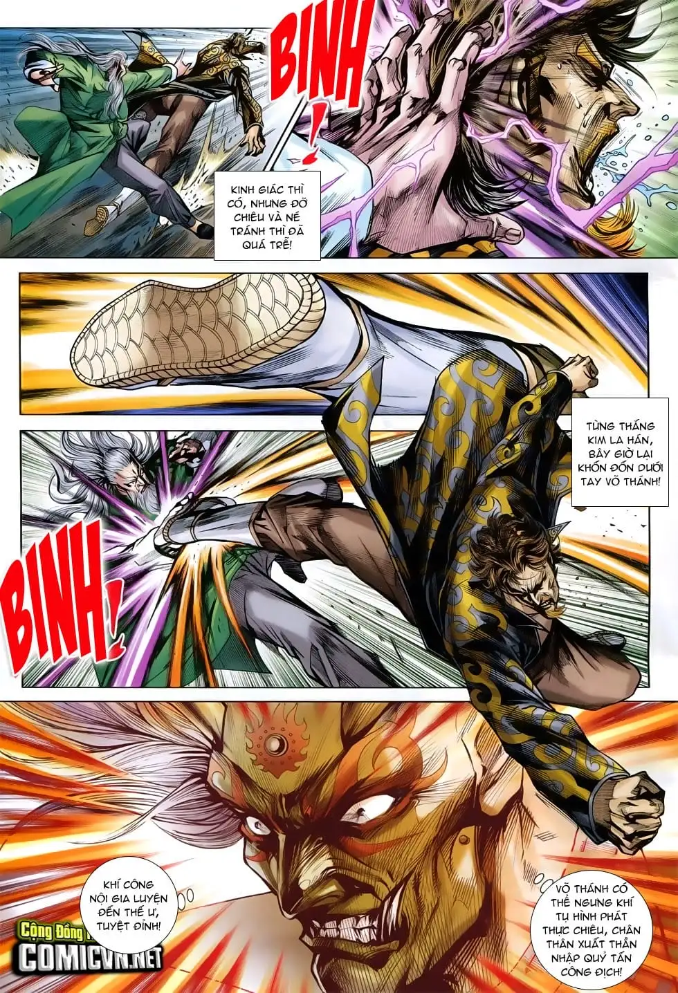 Truyện Tranh Tân Tác Long Hổ Môn trang 4