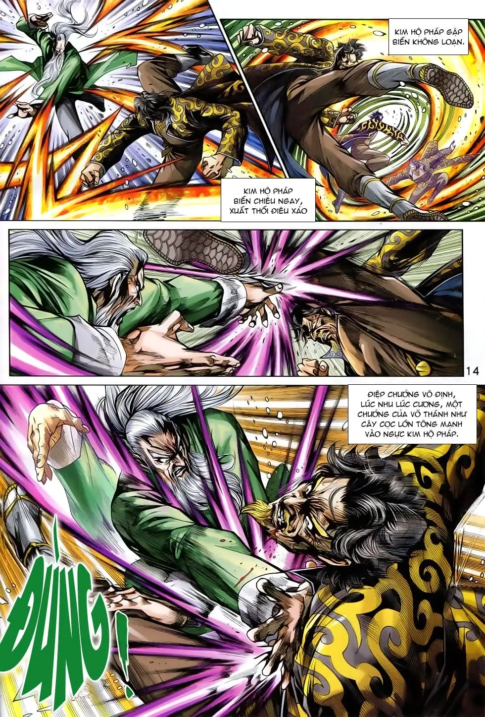 Truyện Tranh Tân Tác Long Hổ Môn trang 4