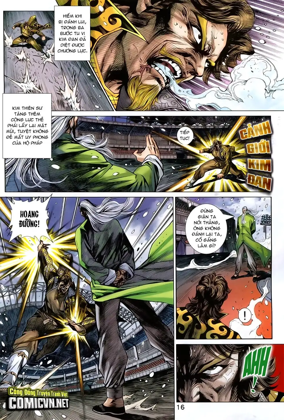 Truyện Tranh Tân Tác Long Hổ Môn trang 4