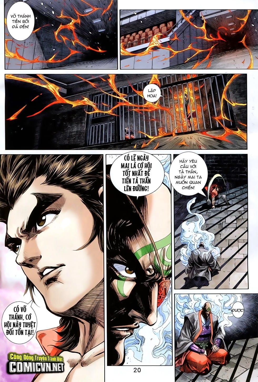 Truyện Tranh Tân Tác Long Hổ Môn trang 4