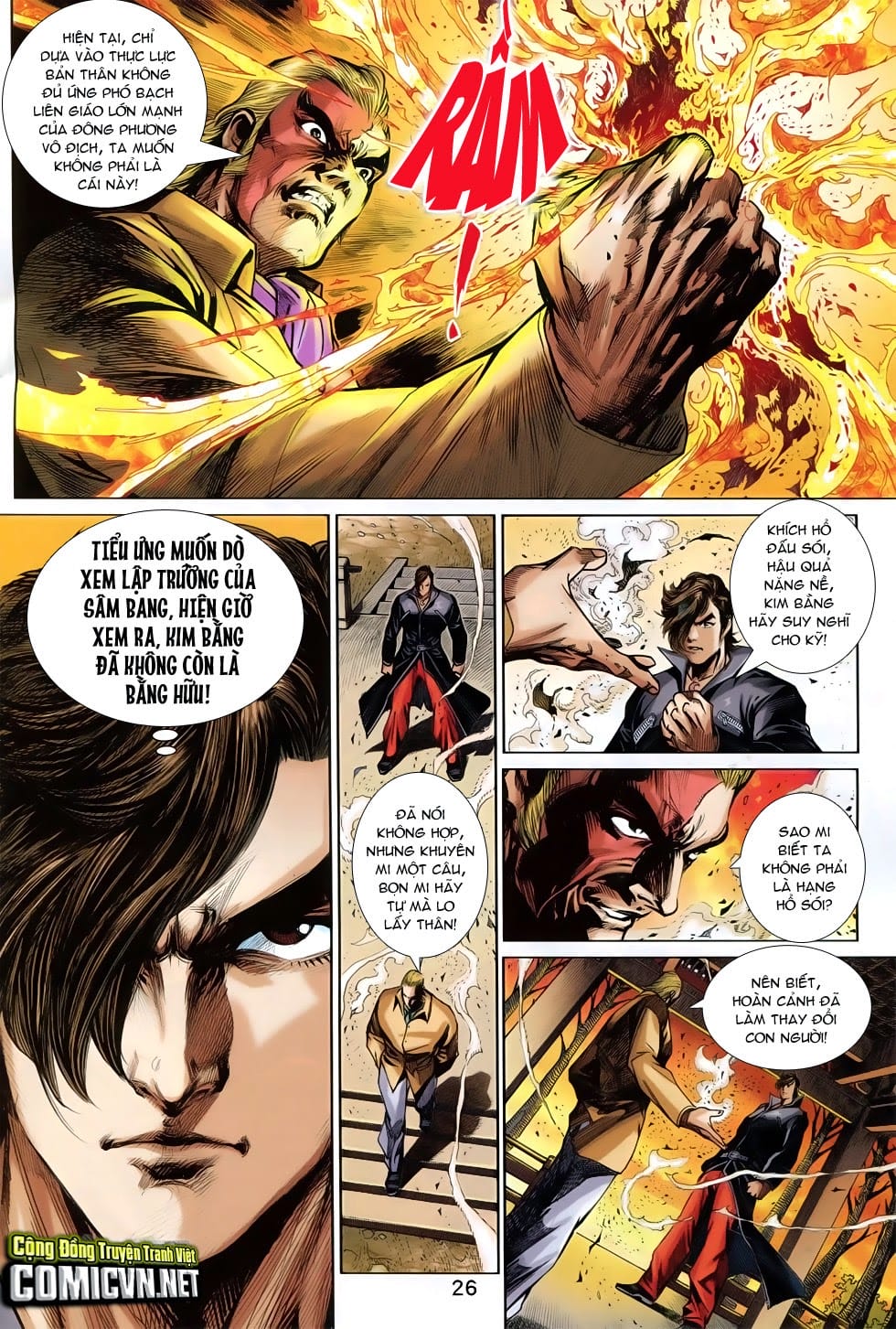 Truyện Tranh Tân Tác Long Hổ Môn trang 4