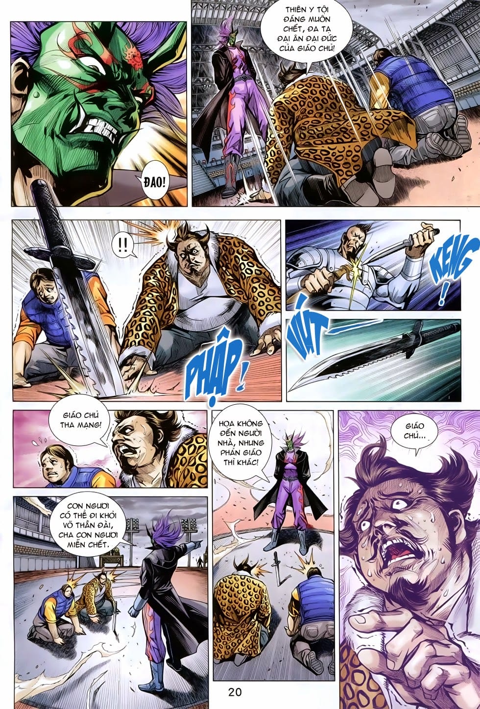 Truyện Tranh Tân Tác Long Hổ Môn trang 4