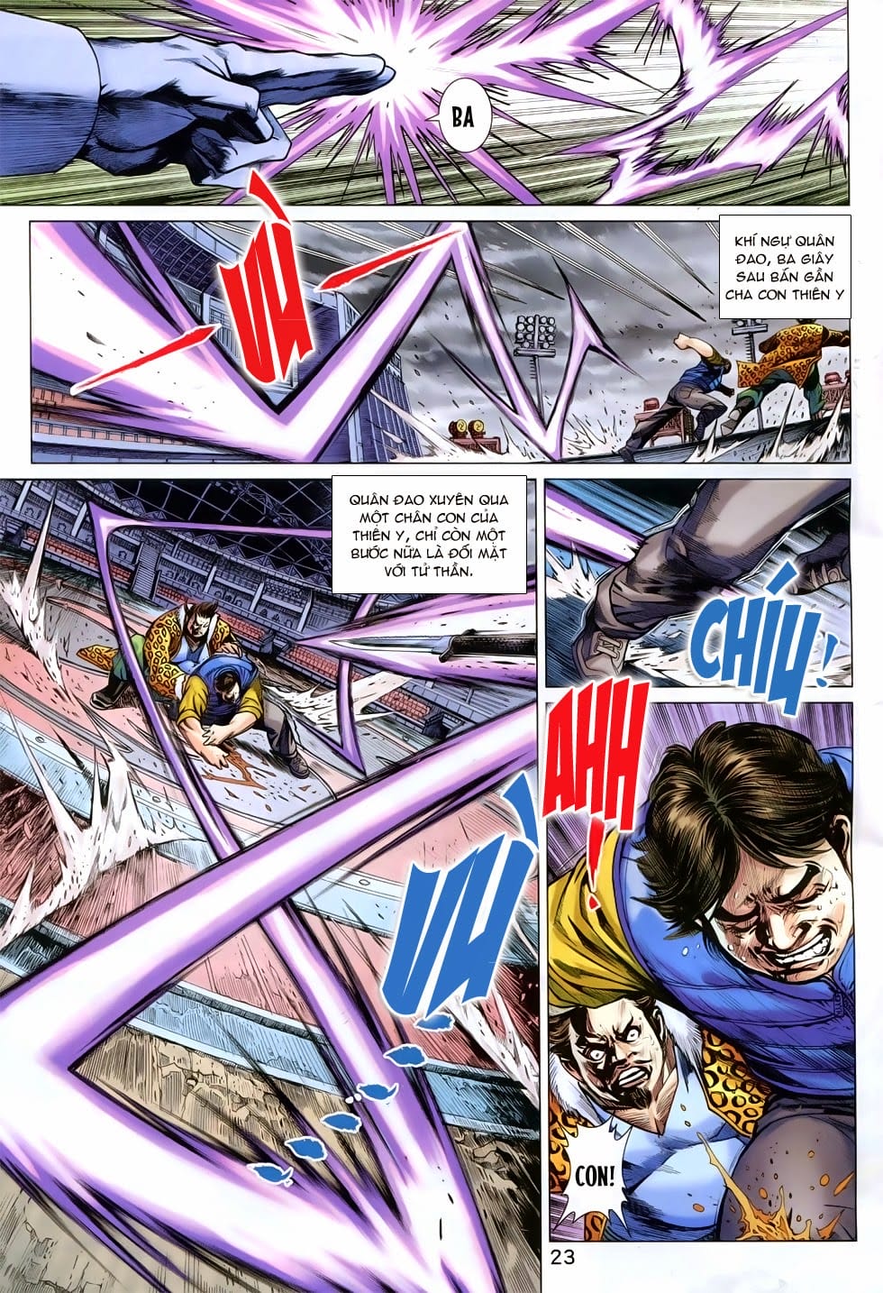 Truyện Tranh Tân Tác Long Hổ Môn trang 4