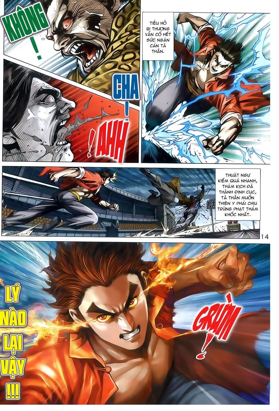 Truyện Tranh Tân Tác Long Hổ Môn trang 4