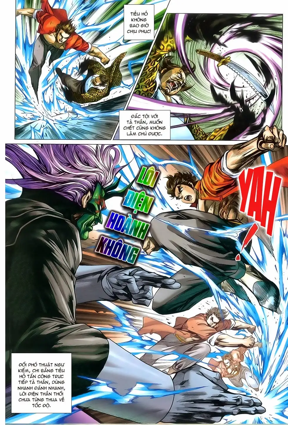 Truyện Tranh Tân Tác Long Hổ Môn trang 4