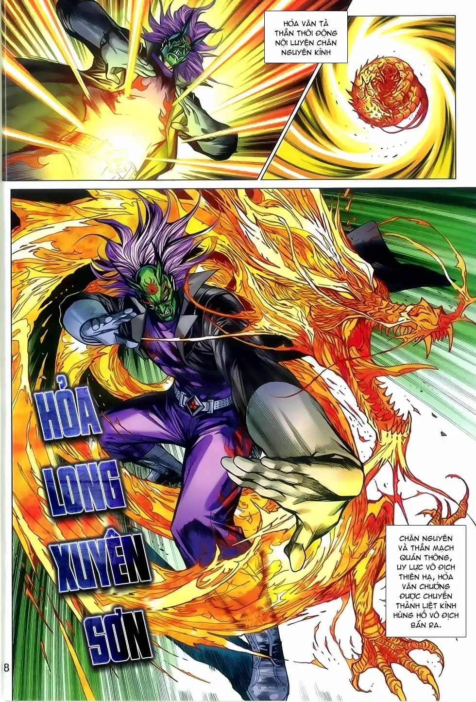 Truyện Tranh Tân Tác Long Hổ Môn trang 4