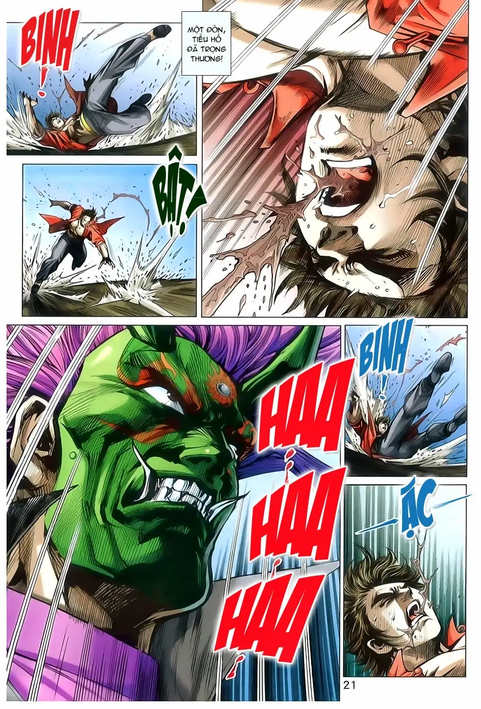 Truyện Tranh Tân Tác Long Hổ Môn trang 4