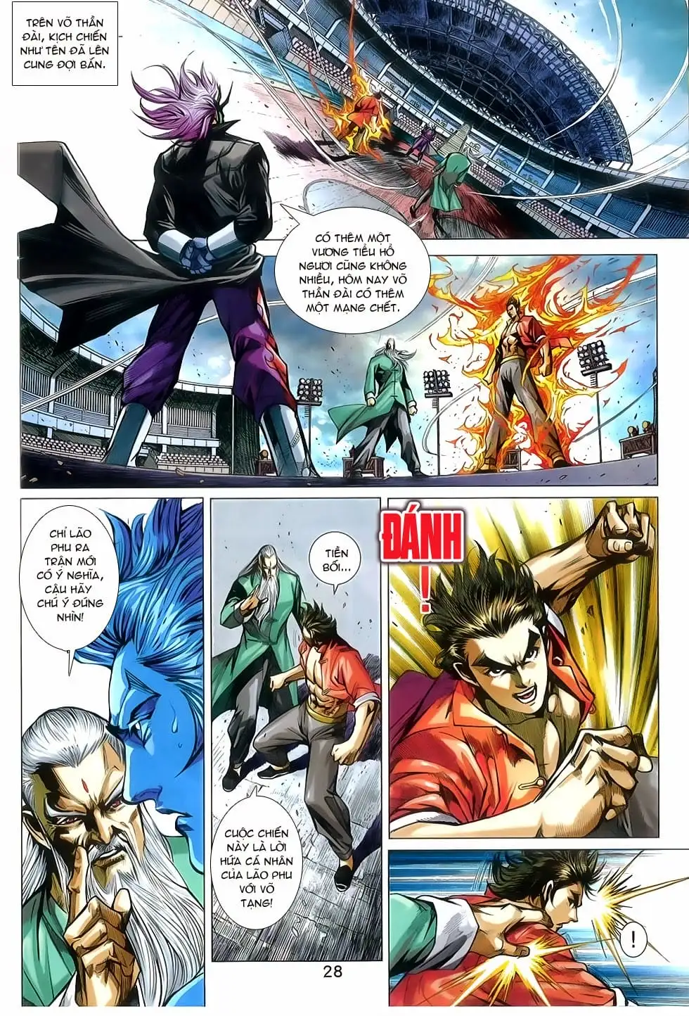 Truyện Tranh Tân Tác Long Hổ Môn trang 4