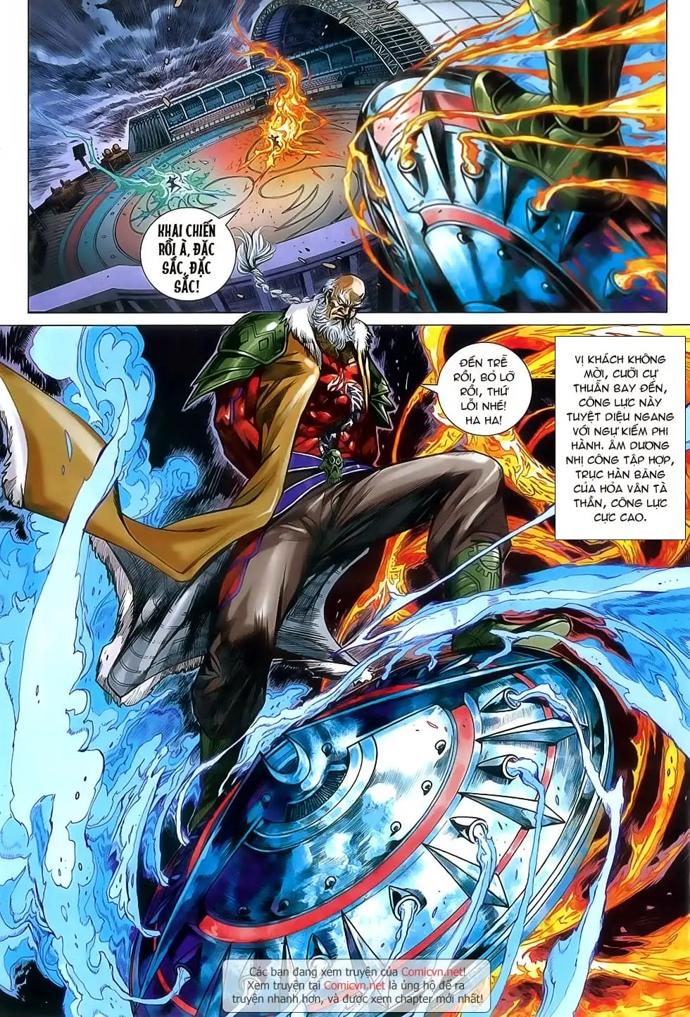 Truyện Tranh Tân Tác Long Hổ Môn trang 4
