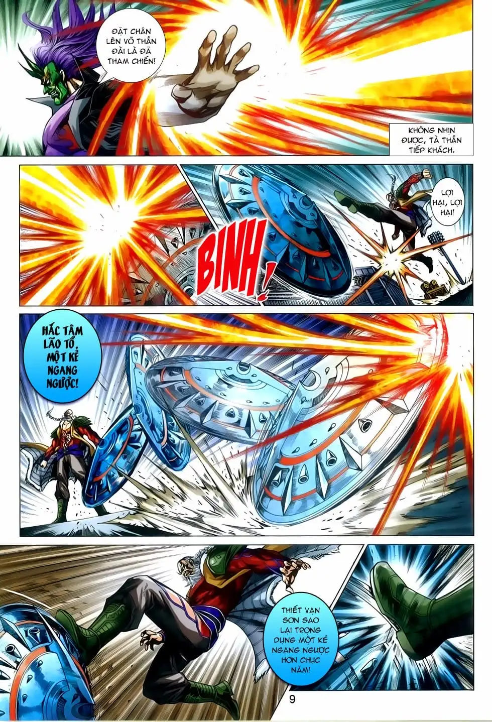 Truyện Tranh Tân Tác Long Hổ Môn trang 4