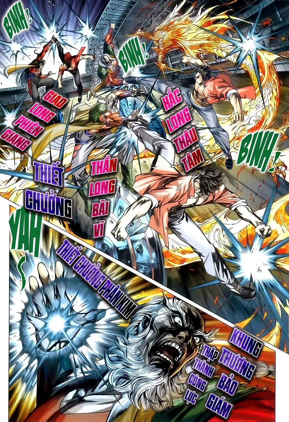 Truyện Tranh Tân Tác Long Hổ Môn trang 4