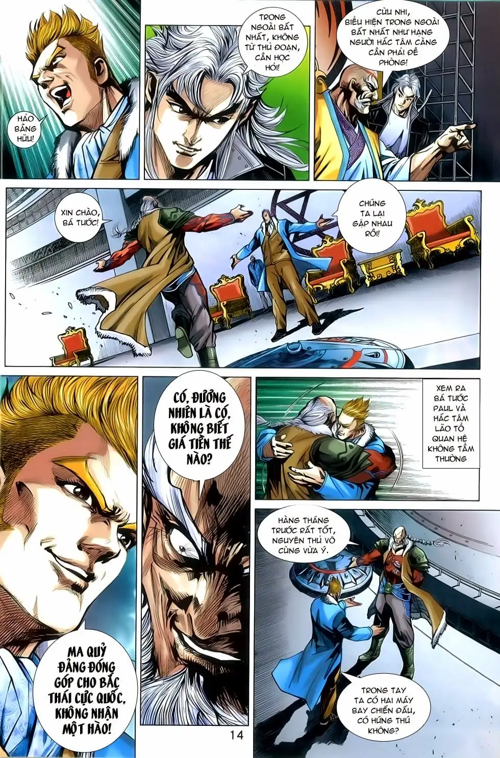 Truyện Tranh Tân Tác Long Hổ Môn trang 4