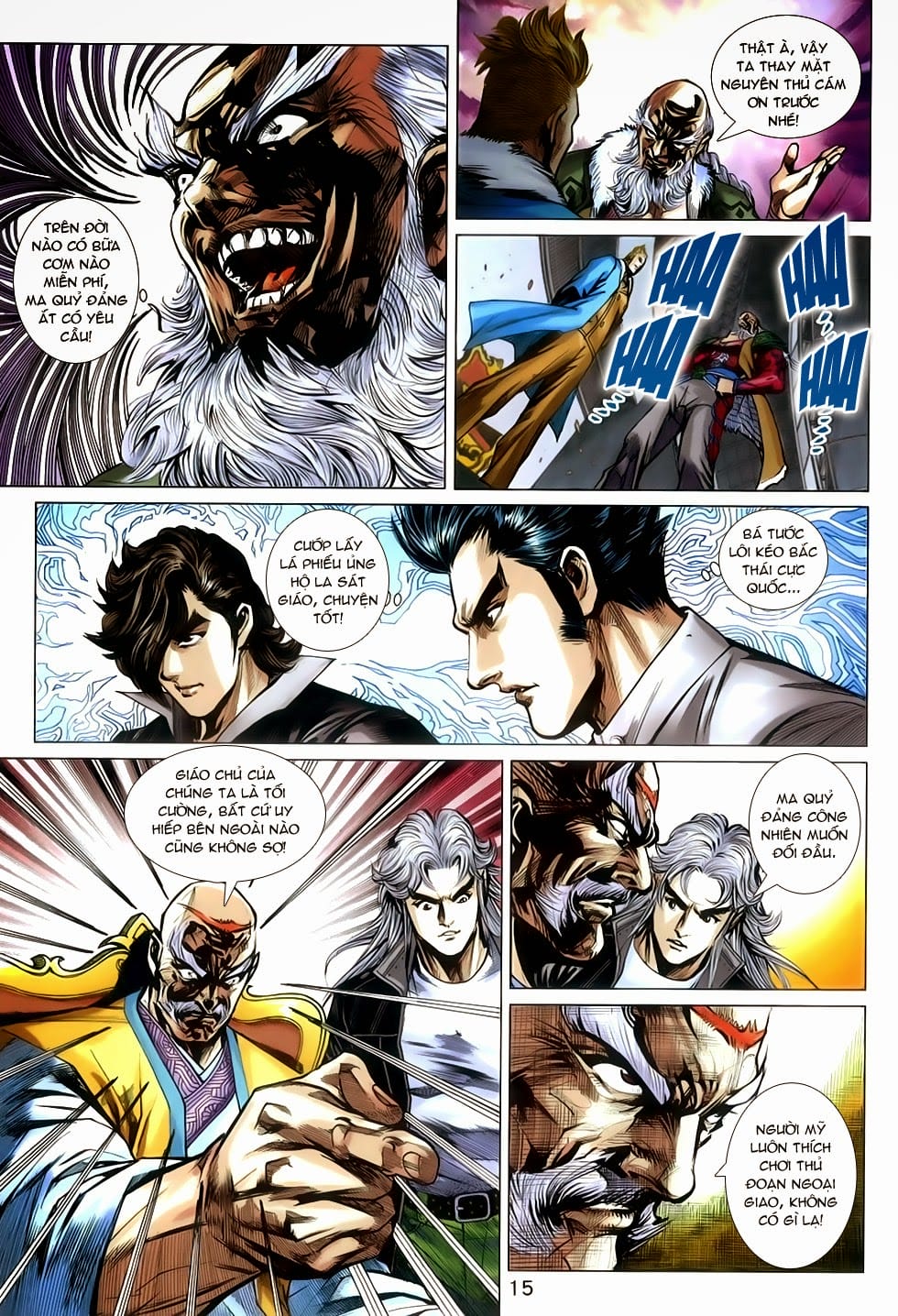 Truyện Tranh Tân Tác Long Hổ Môn trang 4