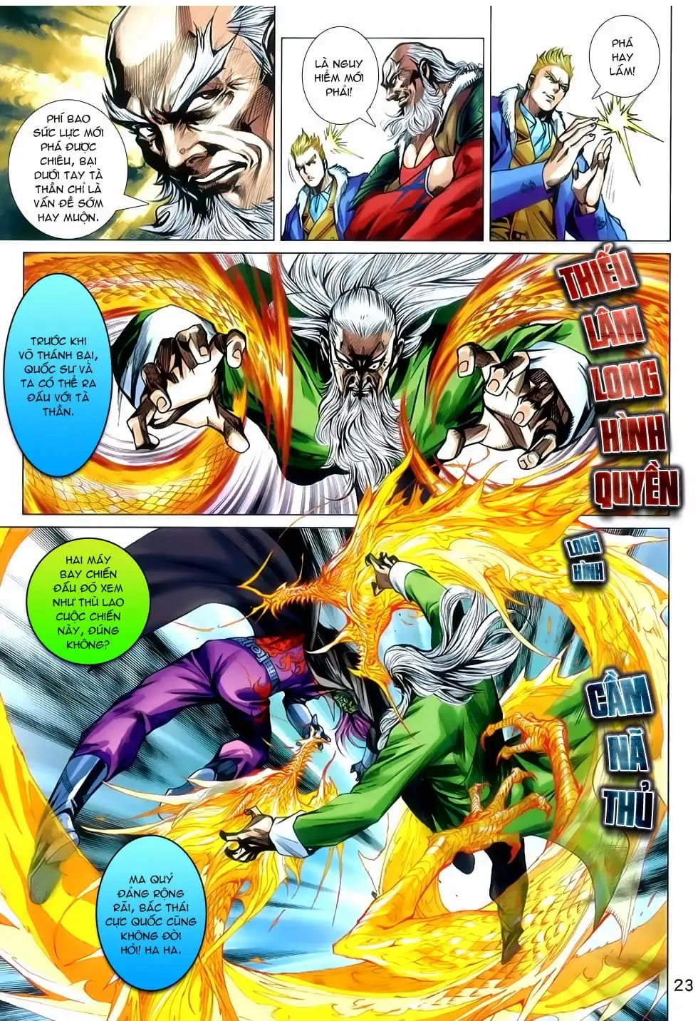 Truyện Tranh Tân Tác Long Hổ Môn trang 4