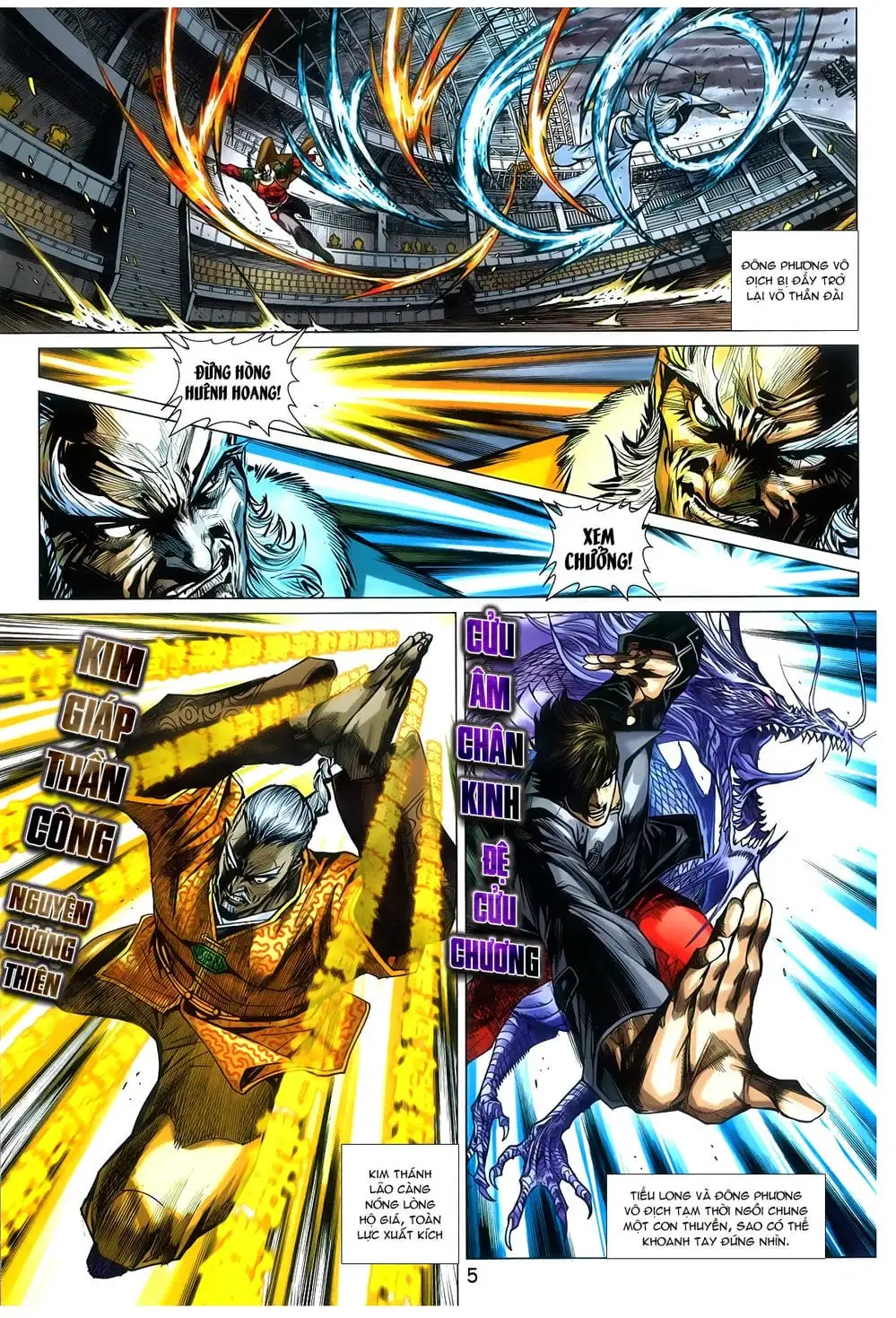 Truyện Tranh Tân Tác Long Hổ Môn trang 4