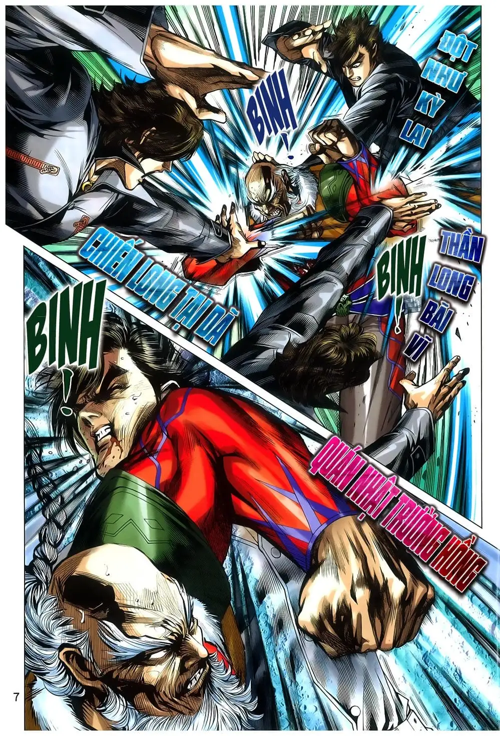 Truyện Tranh Tân Tác Long Hổ Môn trang 4