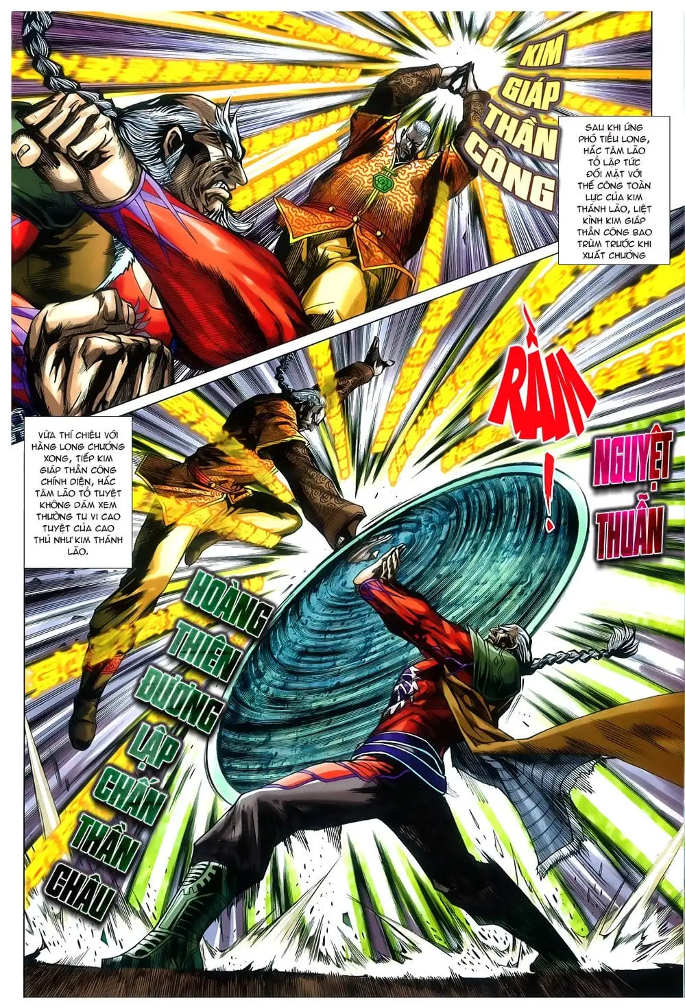 Truyện Tranh Tân Tác Long Hổ Môn trang 4