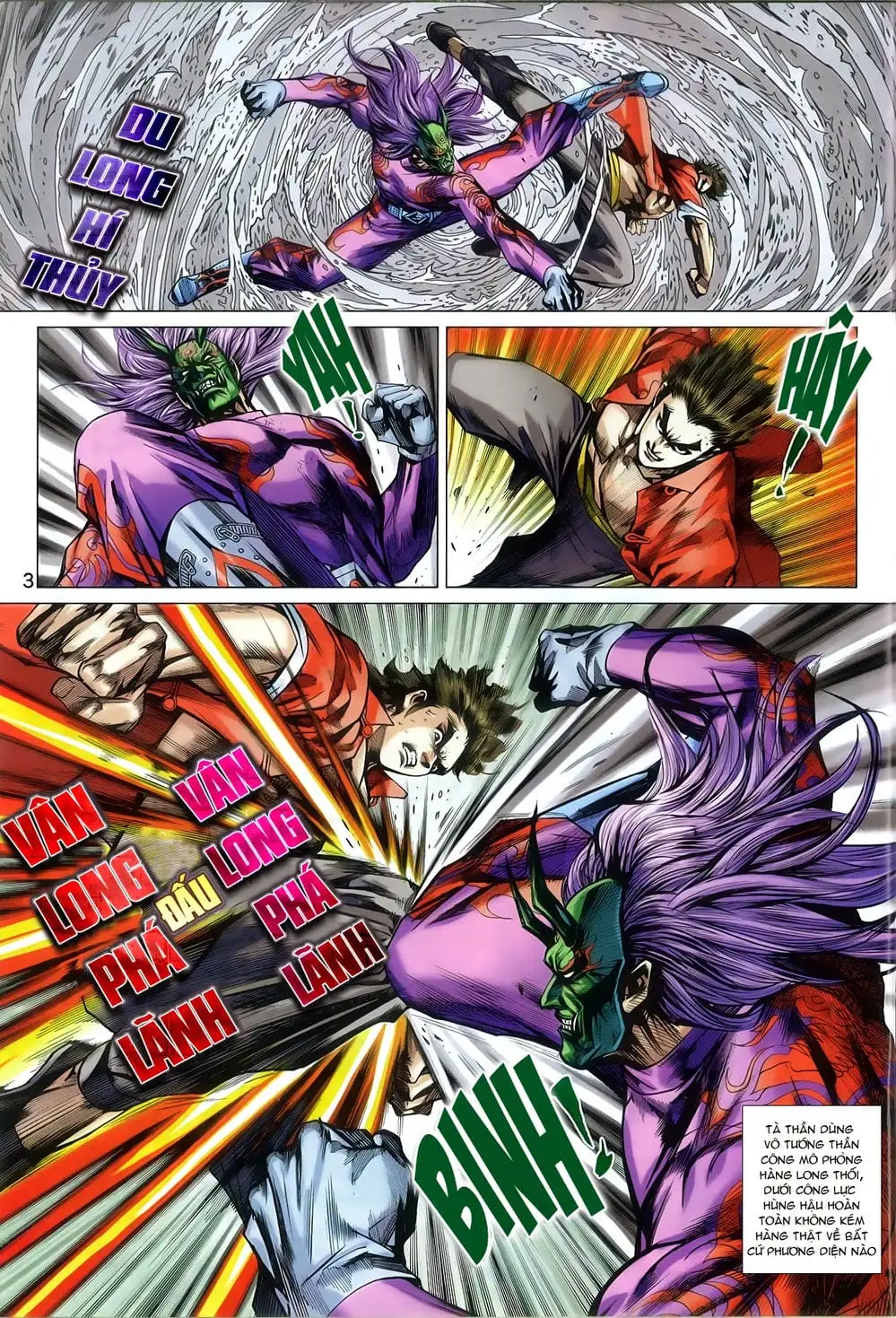Truyện Tranh Tân Tác Long Hổ Môn trang 4