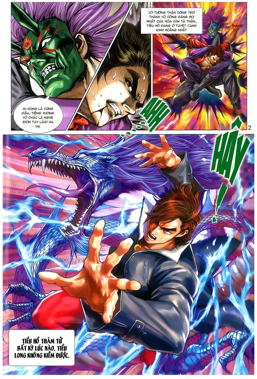 Truyện Tranh Tân Tác Long Hổ Môn trang 4