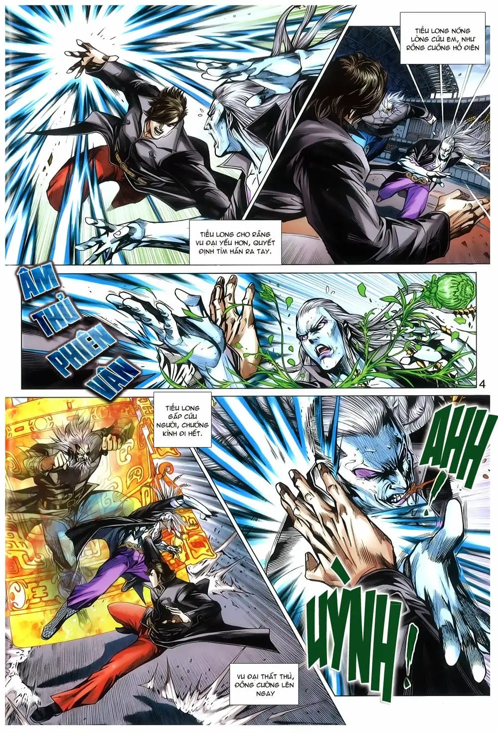 Truyện Tranh Tân Tác Long Hổ Môn trang 4