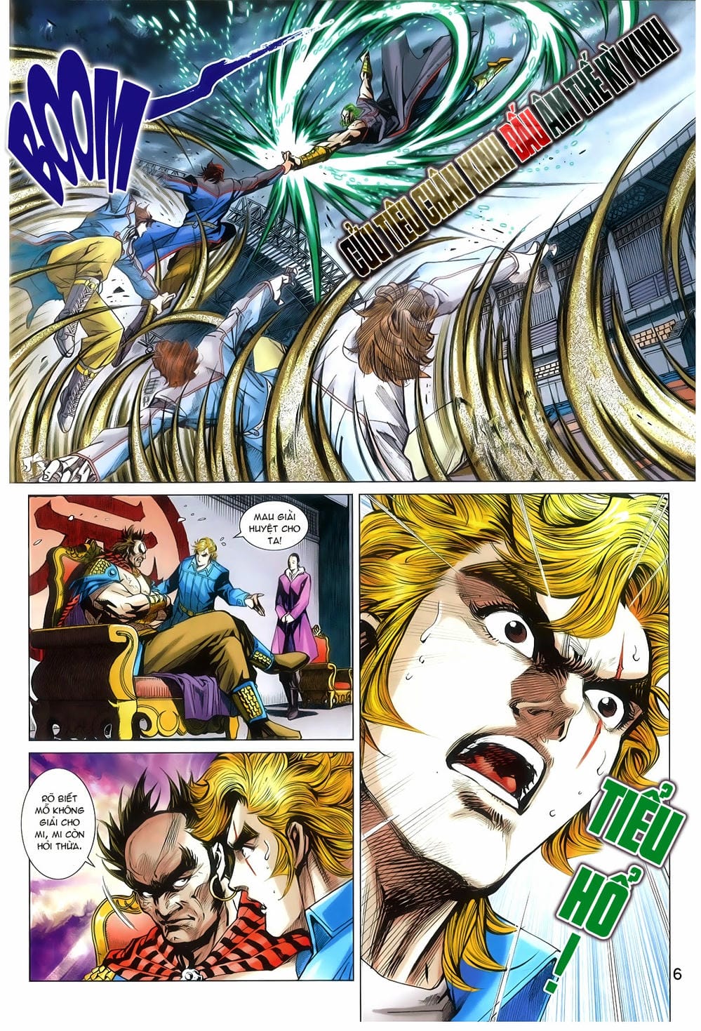 Truyện Tranh Tân Tác Long Hổ Môn trang 4