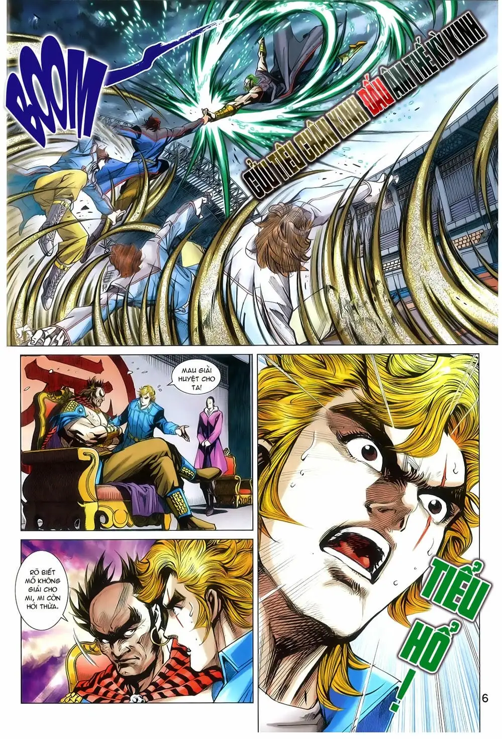 Truyện Tranh Tân Tác Long Hổ Môn trang 4