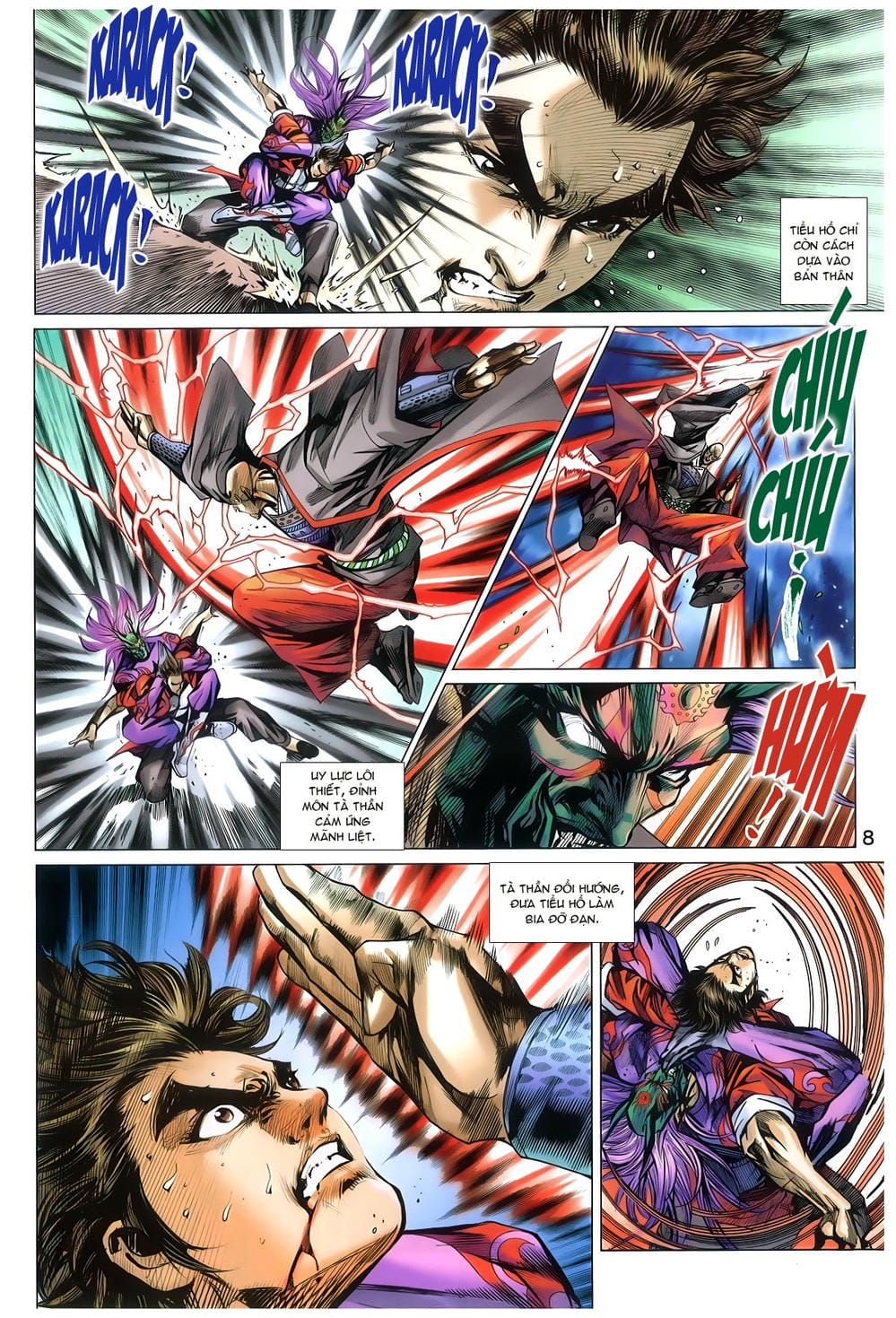 Truyện Tranh Tân Tác Long Hổ Môn trang 4